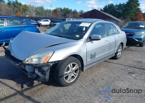 2007 Honda Accord 2.4 Se из США, поврежденный, VIN JHMCM56387C012646